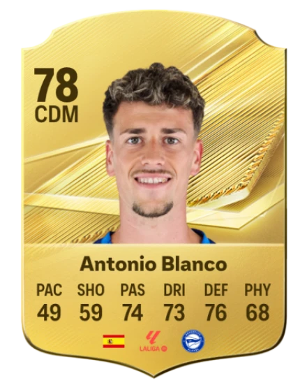 Antonio Blanco 78 Common CDM FC 26 card