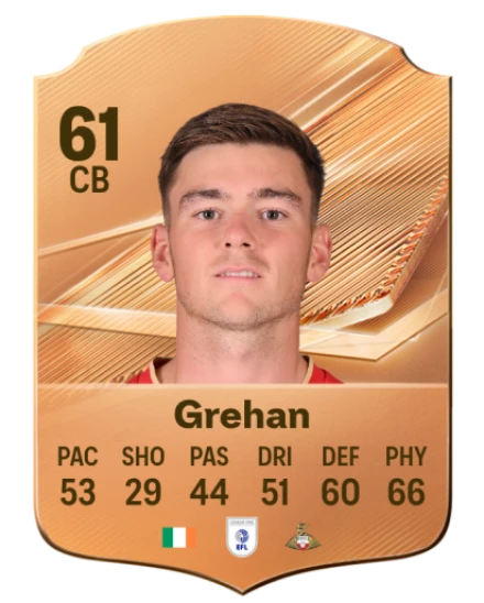 Grehan 61 Bronze CB FC 27 card