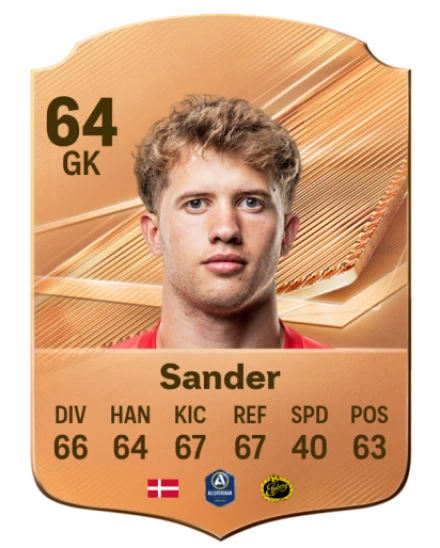 Sander 64 Common GK FC 26 card