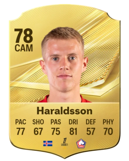 Haraldsson 78 Common CAM FC 26 card