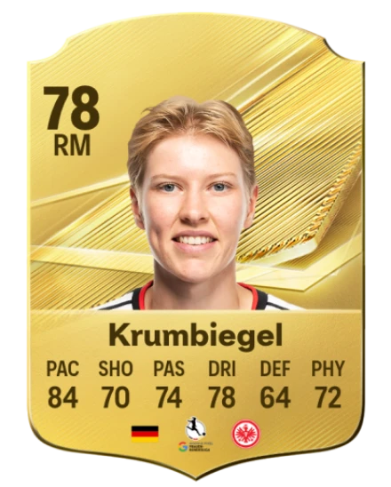 Krumbiegel 78 Common RM FC 26 card