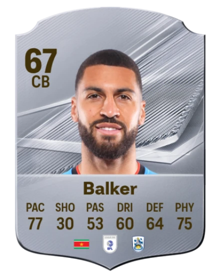 Balker 67 Common CB FC 26 card