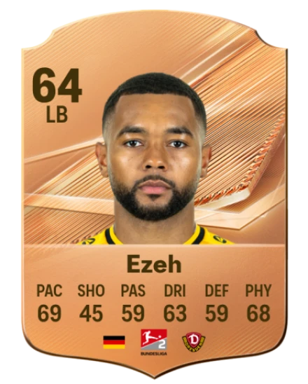Ezeh 64 Bronze LB FC 27 card