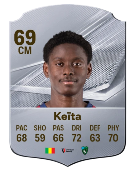 Keïta 69 Common CM FC 26 card