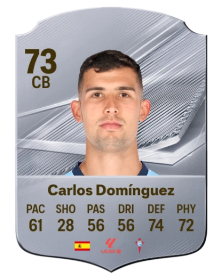 Carlos Domínguez 73 Common CB FC 26 card