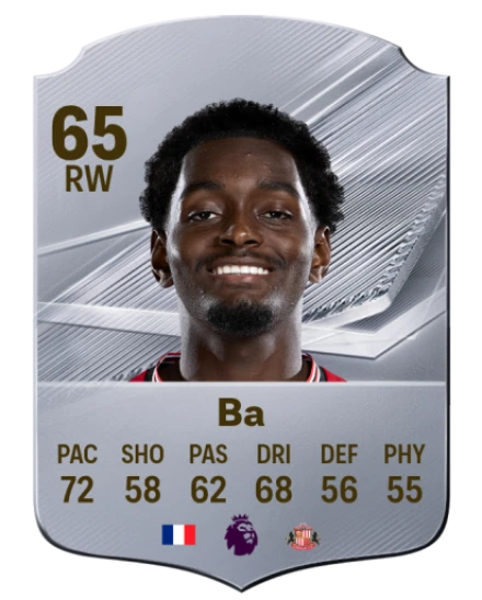 Ba 65 Silver RW FC 27 card
