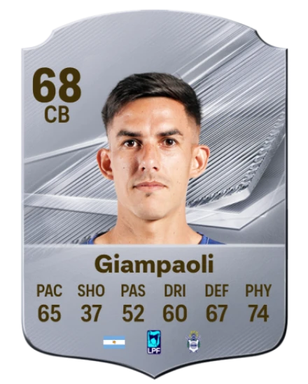 Giampaoli 68 Common CB FC 26 card