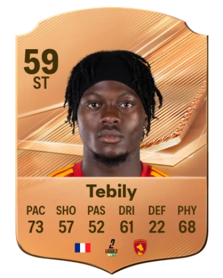 Tebily 59 Bronze ST FC 27 card