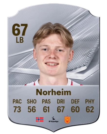 Norheim 67 Silver LB FC 27 card