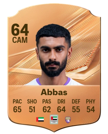 Abbas 64 Common CAM FC 26 card