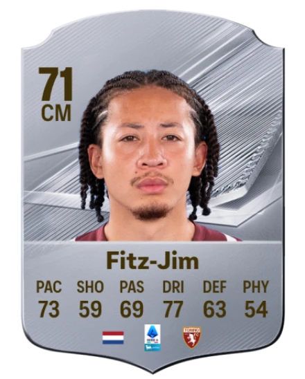 Fitz-Jim 71 Silver CM FC 27 card