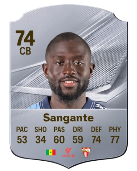 Sangante 74 Silver CB FC 27 card