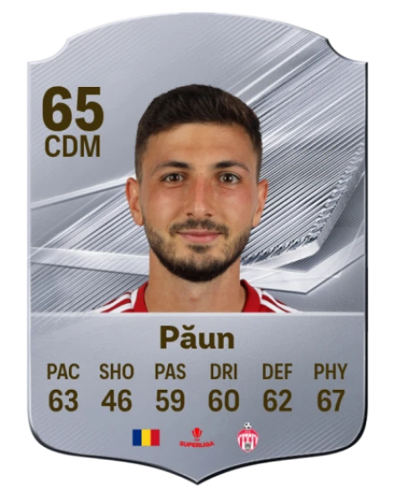 Păun 65 Common CDM FC 26 card