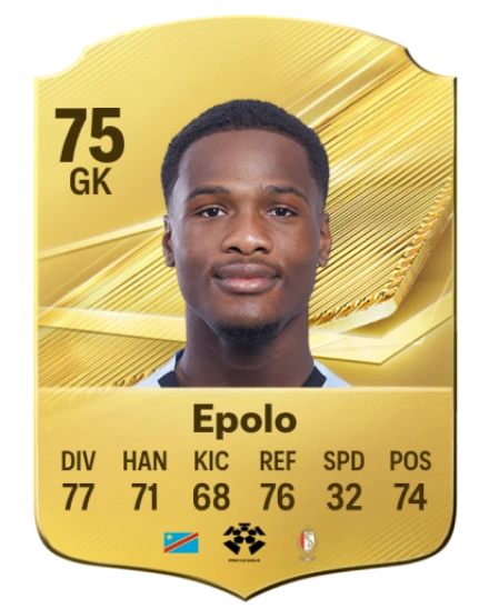 Epolo 75 Common GK FC 26 card
