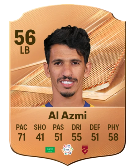 Al Azmi 56 Bronze LB FC 27 card