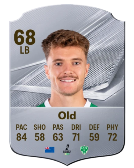 Old 68 Common LB FC 26 card