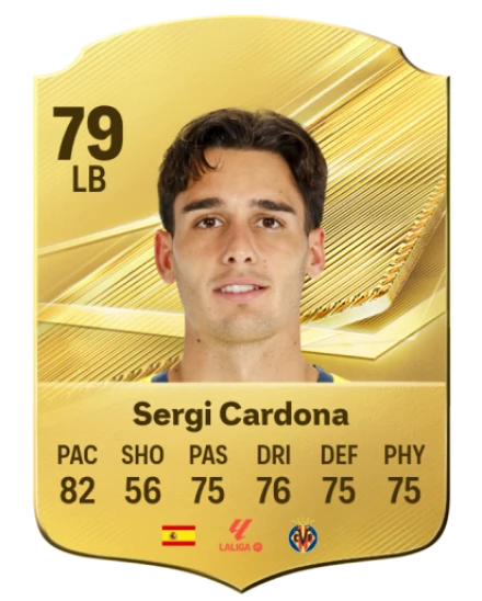 Sergi Cardona 79 Common LB FC 26 card