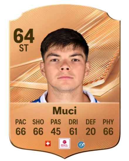 Muci 64 Common ST FC 26 card