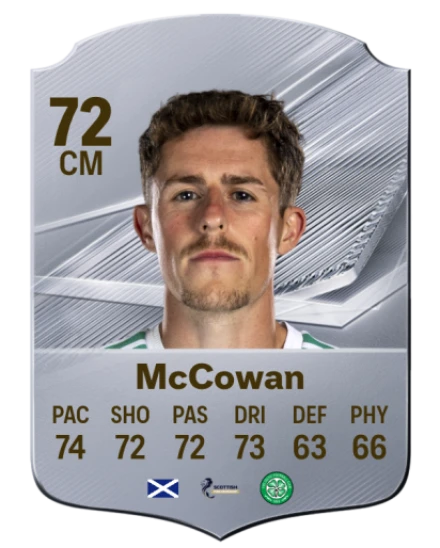 McCowan 72 Common CM FC 26 card