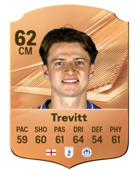 Trevitt 62 Common CM FC 26 card