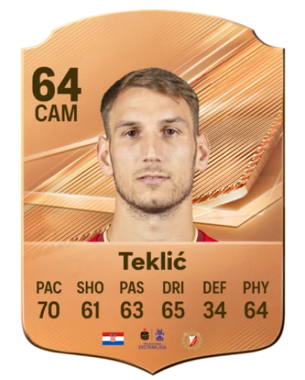 Teklić 64 Bronze CAM FC 27 card