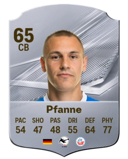 Pfanne 65 Silver CB FC 27 card