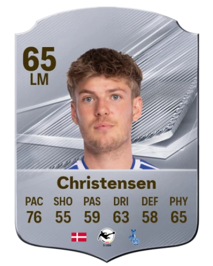 Christensen 65 Common LM FC 26 card