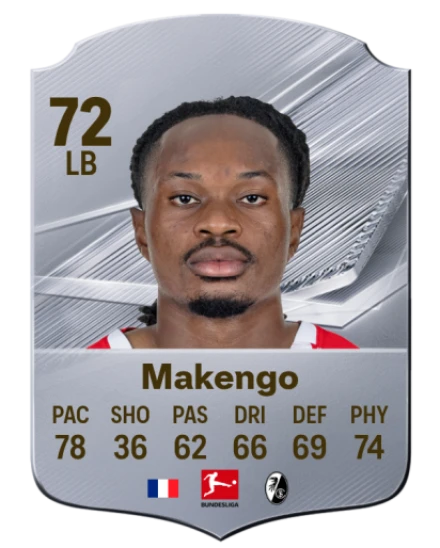 Makengo 72 Silver LB FC 27 card