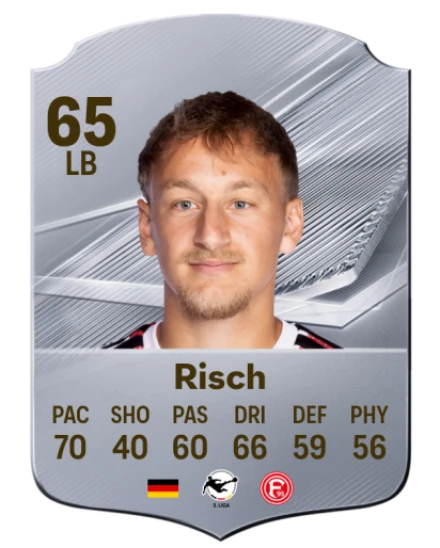 Risch 65 Silver LB FC 27 card