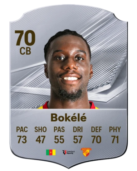 Bokélé 70 Common CB FC 26 card