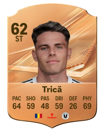 Trică 62 Bronze ST FC 27 card