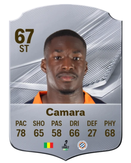 Camara 67 Common ST FC 26 card
