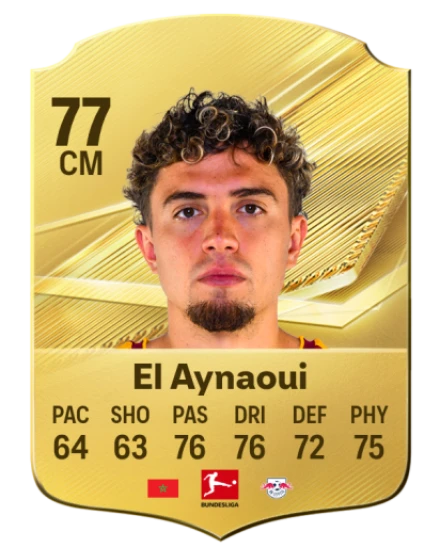 El Aynaoui 77 Gold CM FC 27 card