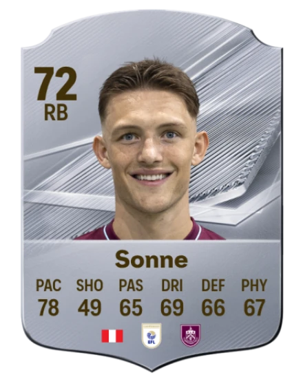 Sonne 72 Common RB FC 26 card
