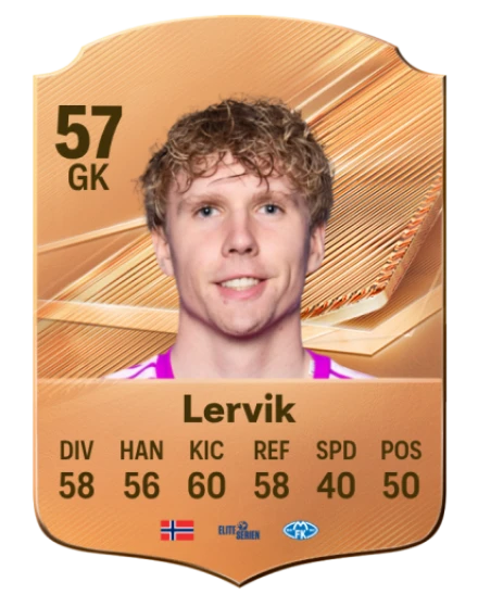 Lervik 57 Bronze GK FC 27 card