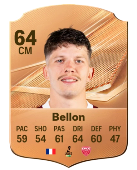 Bellon 64 Common CM FC 26 card