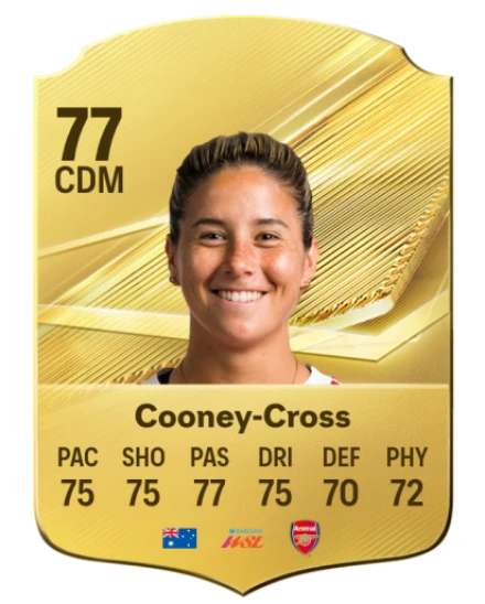 Cooney-Cross 77 Common CDM FC 26 card