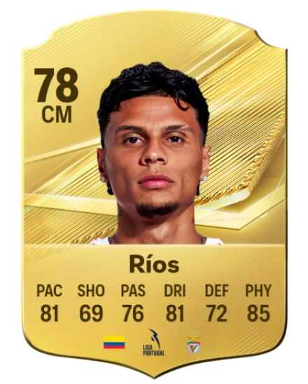 Ríos 78 Rare CM FC 26 card