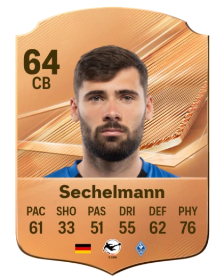 Sechelmann 64 Common CB FC 26 card