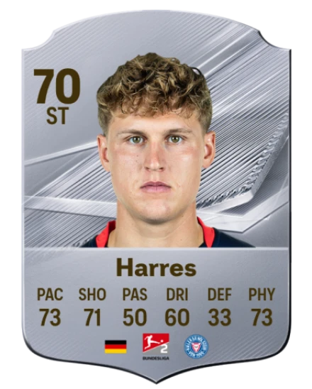 Harres 70 Common ST FC 26 card