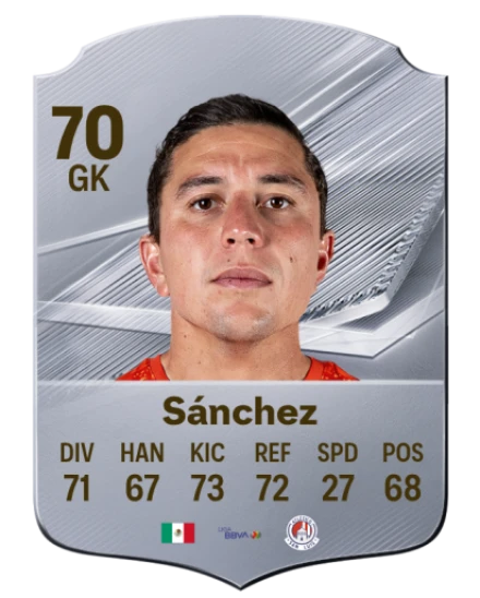 Sánchez 70 Common GK FC 26 card