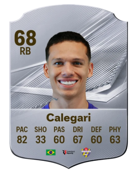 Calegari 68 Rare RB FC 26 card