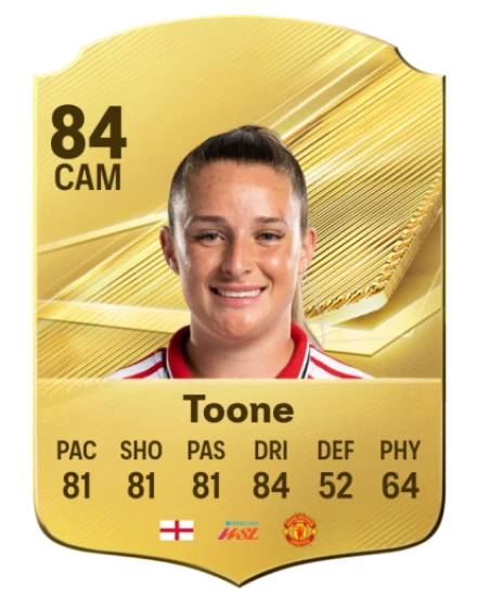 Toone 84 Common CAM FC 26 card