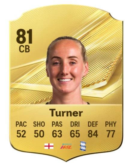 Turner 81 Common CB FC 26 card