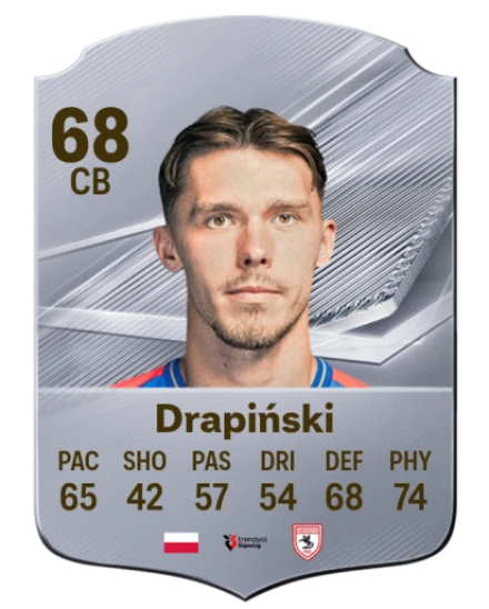 Drapiński 68 Common CB FC 26 card