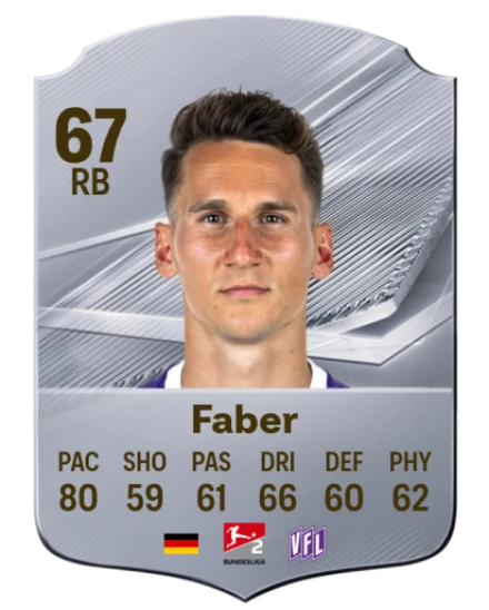 Faber 67 Common RB FC 26 card