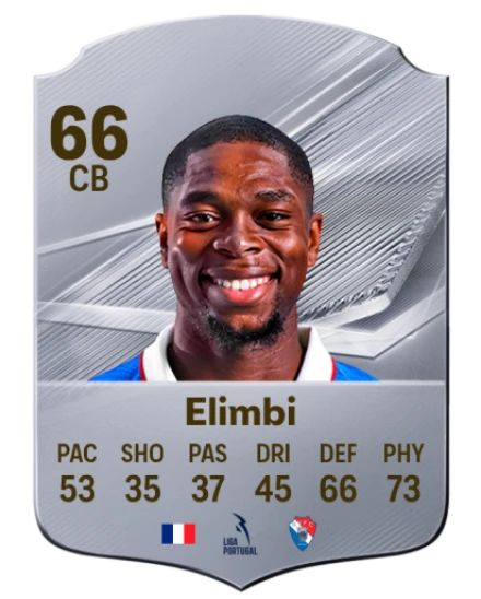 Elimbi 66 Silver CB FC 27 card