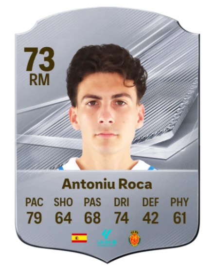 Antoniu Roca 73 Common RM FC 26 card