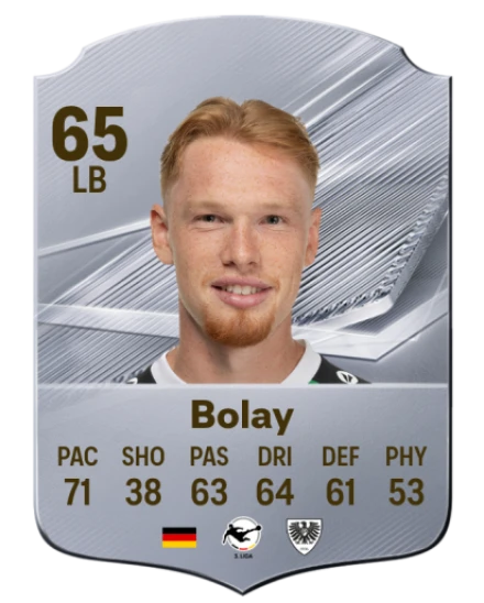 Bolay 65 Common LB FC 26 card