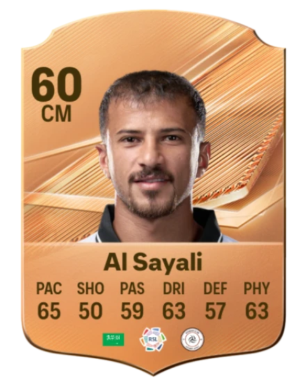 Al Sayali 60 Bronze CM FC 27 card